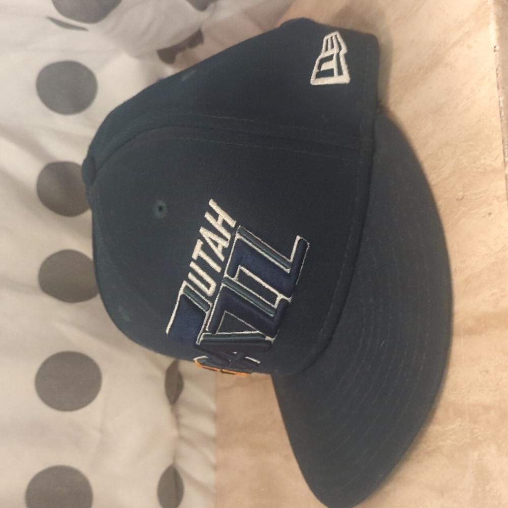 New Era Forest Green Utah Jazz Fitted Size 7¼